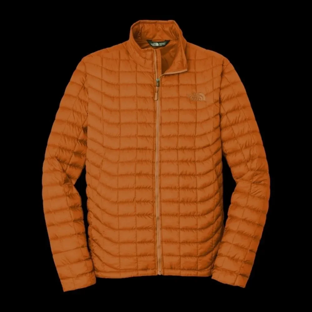 NEW The North Face Thermoball Trekker Burnt Orange Puffer Jacket Coat Medium